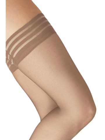 camano Halterlose Strümpfe in Taupe - 20 DEN
