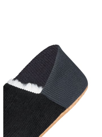 camano Pantoffels zwart/donkerblauw