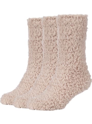 camano 3er-Set: Socken in Beige
