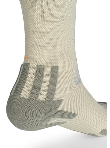 camano 4er-Set: Socken in Creme/ Grau