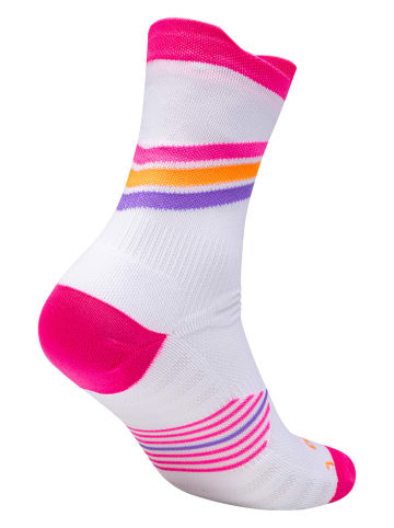 camano 3er-Set: Socken in Pink/ Weiß/ Lila