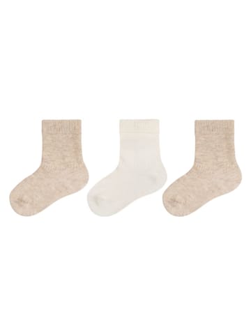 camano 9er-Set: Socken in Beige/ Creme