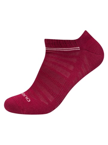 camano 10er-Set: Socken in Rosa/ Rot/ Schwarz