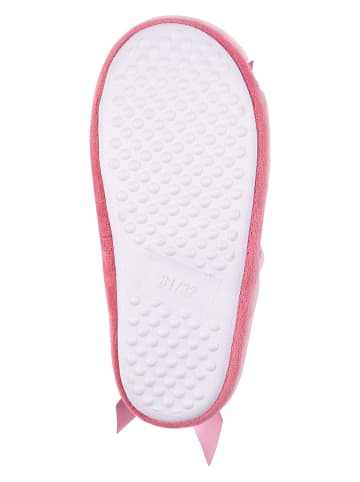 Fun Socks Kapcie w kolorze jasnoróżowym