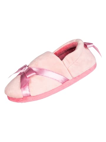 Fun Socks Pantoffels lichtroze