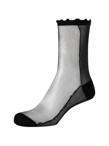 s.Oliver 4er-Set: Socken in Weiß/ Schwarz