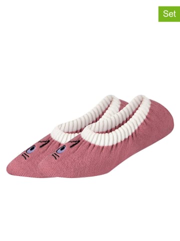 s.Oliver 2-delige set: pantoffels roze