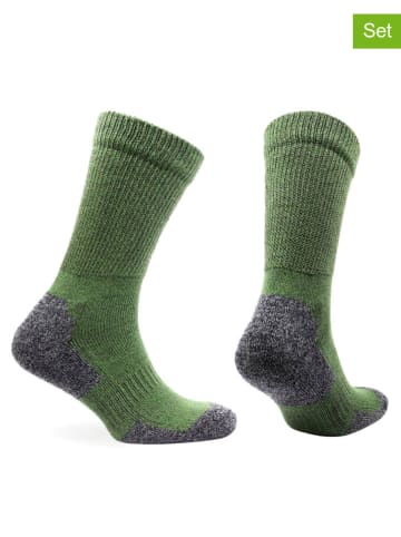 Norfolk Skarpety (3 pary) w kolorze zielonym