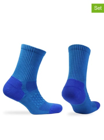 Norfolk 3-delige set: functionele sokken blauw