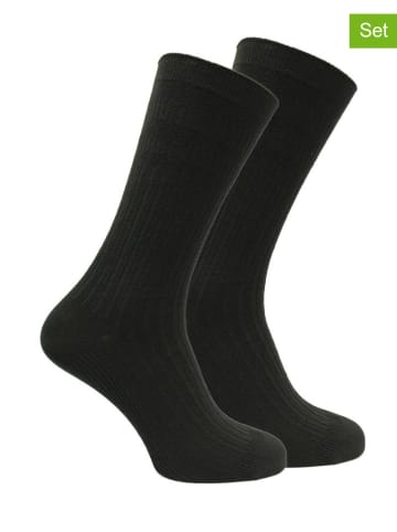 Norfolk 4-delige set: sokken zwart