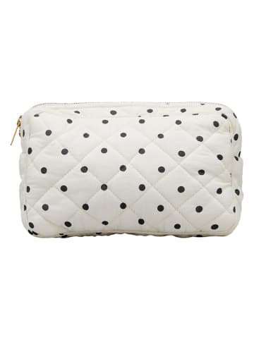 Becksöndergaard Kosmetyczka "Dot Mini" w kolorze biało-czarnym - 22 x 14 cm