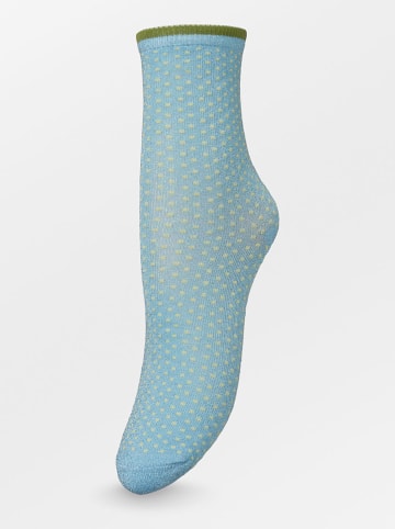 Becksöndergaard Skarpety "Dina" w kolorze błękitnym