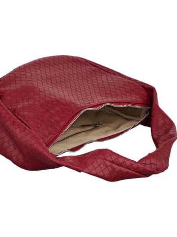 Becksöndergaard Schultertasche "Talia" in Bordeaux - (B)29 x (H)14 x (T)8 cm