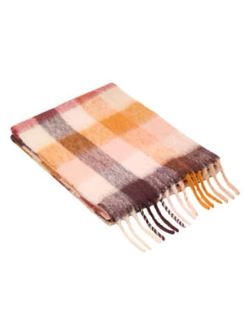 Becksöndergaard Woll-Schal "Check Anilopa" in Bunt - (L)200 x (B)35 cm