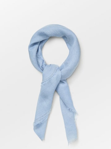Becksöndergaard Kaschmir-Tuch in Hellblau - (L)65 x (B)65 cm