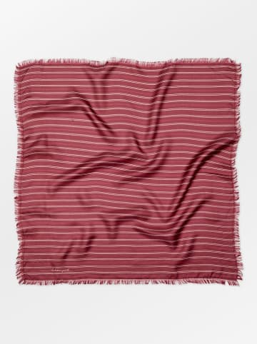 Becksöndergaard Seiden-Schal in Rot - (L)65 x (B)65 cm