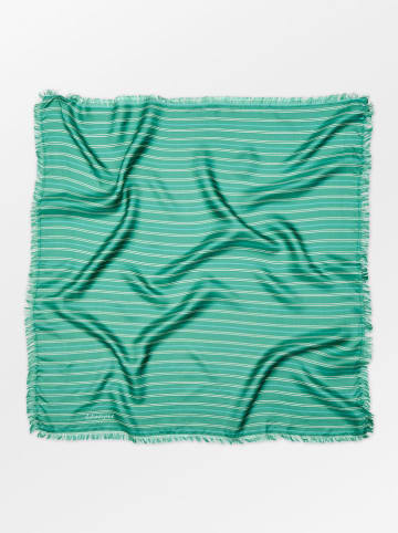 Becksöndergaard Seiden-Tuch in Türkis - (L)65 x (B)65 cm