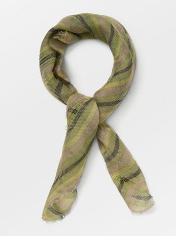 Becksöndergaard Wolltuch in Grün - (L)65 x (B)65 cm