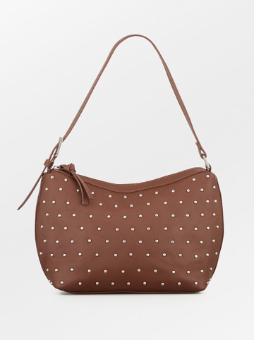 Becksöndergaard Leder-Schultertasche in Braun