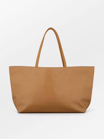 Becksöndergaard Shopper bag w kolorze karmelowym - 40 x 30 x 20 cm