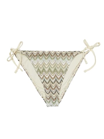 Becksöndergaard Figi bikini w kolorze kremowo-zielonym