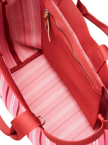 Becksöndergaard Schultertasche "Lillian" in Pink/ Rot - (B)35 x (H)35 x (T)15 cm