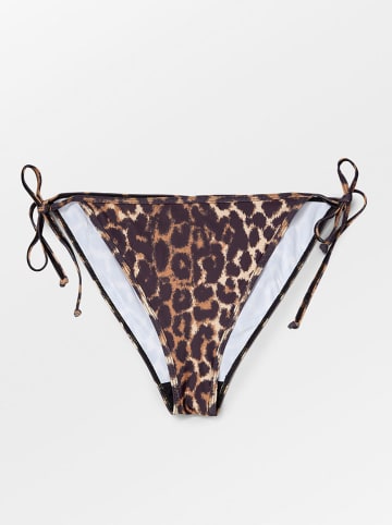 Becksöndergaard Bikini-Hose in Braun/ Schwarz