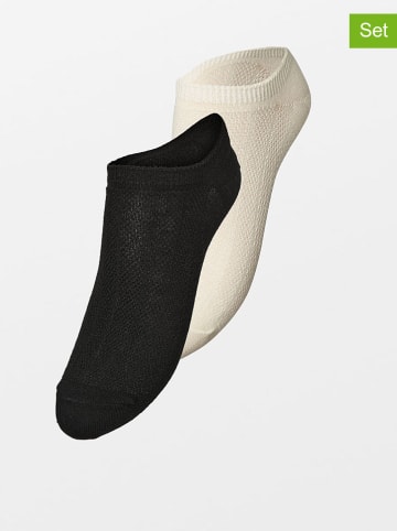 Becksöndergaard Skarpety (2 pary) w kolorze czarnym i białym