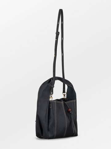 Becksöndergaard Leder-Schultertasche in Schwarz - (B)22 x (H)21 x (T)10 cm