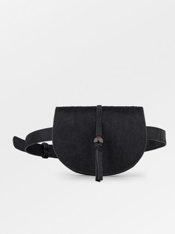 Becksöndergaard Leren heuptas zwart - (B)17,5 x (H)11 x (D)9 cm