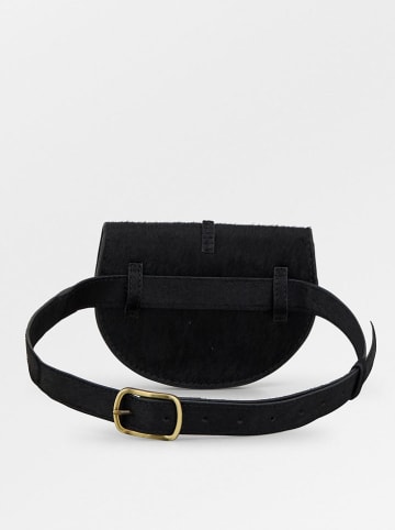 Becksöndergaard Skórzana saszetka w kolorze czarnym - 17,5 x 11 x 9 cm