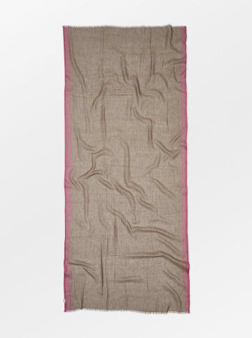 Becksöndergaard Schal in Beige/ Pink - (L)185 x (B)85 cm