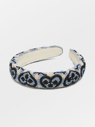 Becksöndergaard Haarreifen in in Hellblau/ Schwarz/ Creme