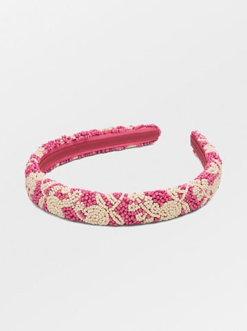 Becksöndergaard Opaska w kolorze różowo-kremowym do włosów