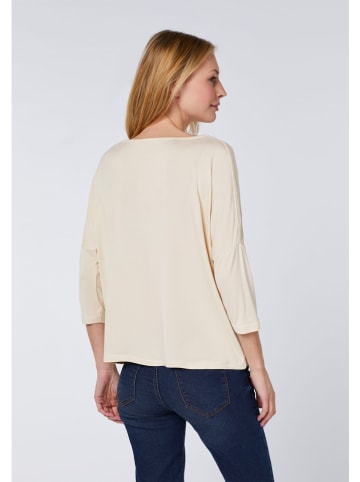 Detto Fatto Koszulka w kolorze kremowym