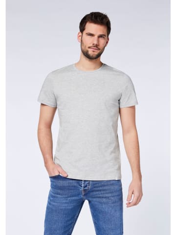 Detto Fatto Koszulka w kolorze szarym