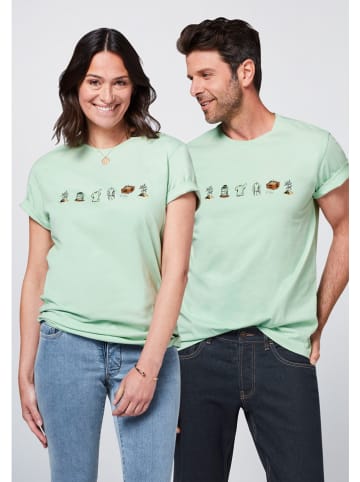 Detto Fatto Koszulka w kolorze miętowym