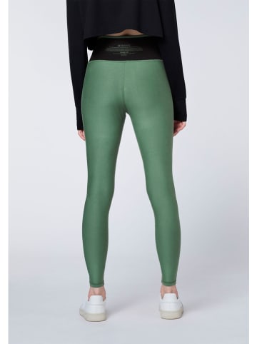 Detto Fatto Leggings in Grün/ Schwarz