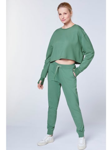 Detto Fatto Bluza w kolorze zielonym