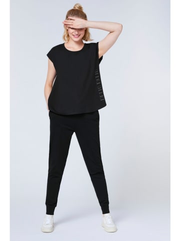 Detto Fatto Spodnie dresowe w kolorze czarnym