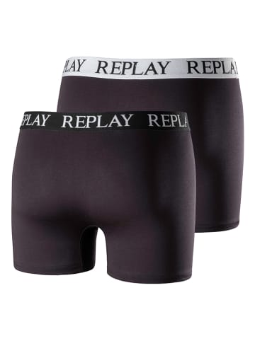 Replay Underwear Bokserki (2 pary) w kolorze czarnym