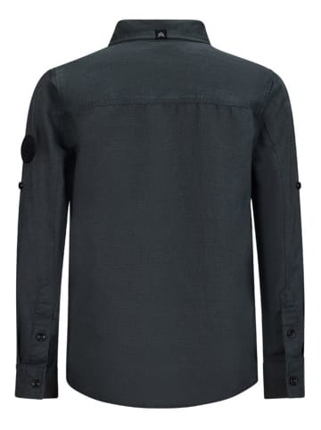 Retour Blouse "Olaf' donkergroen