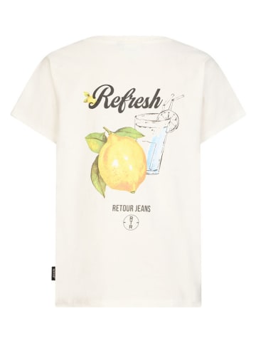 Retour Shirt "Yuri" wit