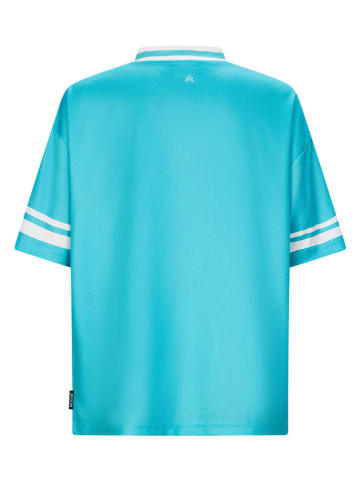 Retour Shirt "Micha" lichtblauw