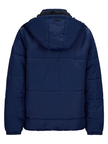 Retour Doorgestikte jas "George" donkerblauw