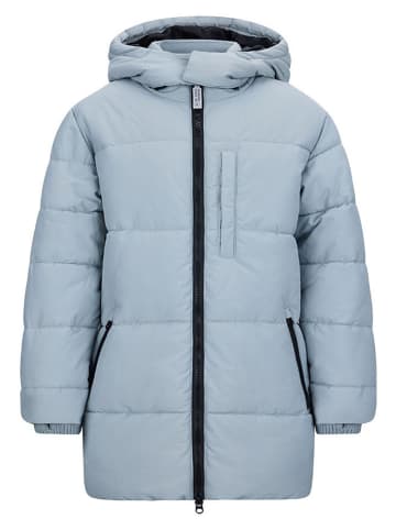 Retour Steppmantel "Julius" in Hellblau