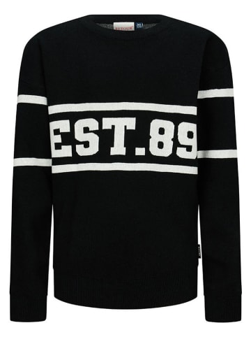 Retour Pullover "Flip" in Schwarz