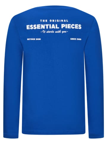 Retour Longsleeve "Kjell" in Blau