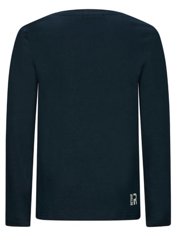Retour Longsleeve "Lew" in Dunkelblau