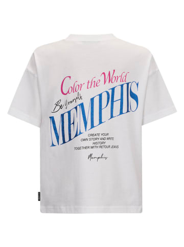 Retour Shirt "Aphrodite" in Weiß